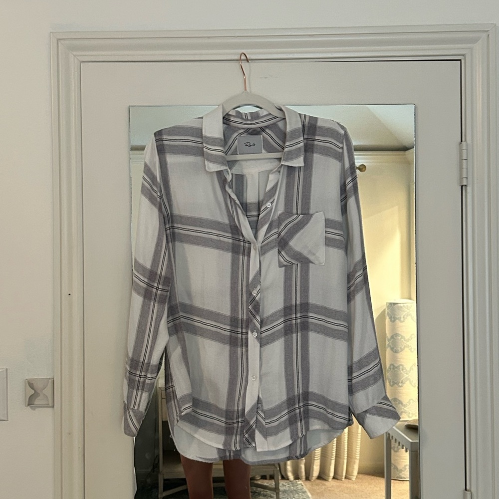 Rails Brand Button Down Blouse - image 1